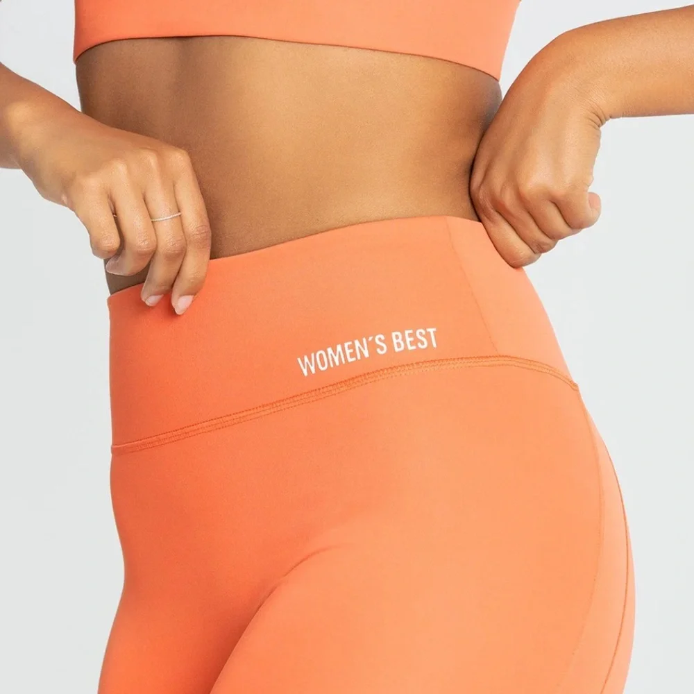 Women’s Best Hold High Waisted Leggings Burnt Orange Size Small